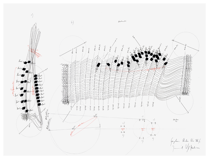 Jorinde Voigt, Symphonie Studie Var. XIII -7, 2009, Offset-Print, 46 x 61 cm,