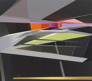 Tanja Rochelmeyer, Ohne Titel, WVZ 1413, Acryl auf Leinwand, 140x160cm 300dpi